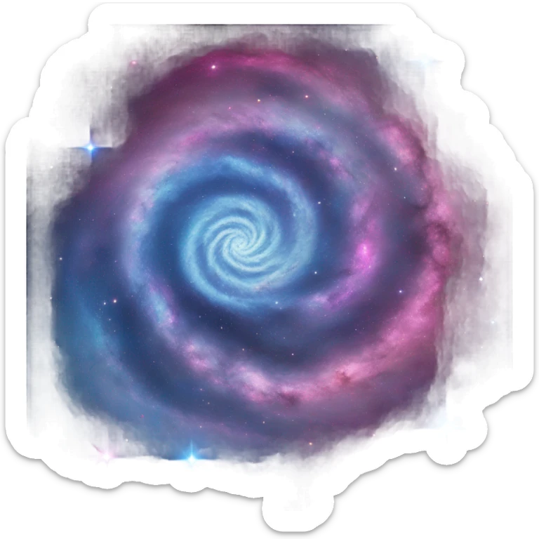 Galaxy sticker