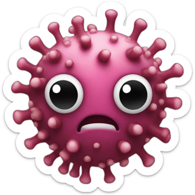 Virus sticker