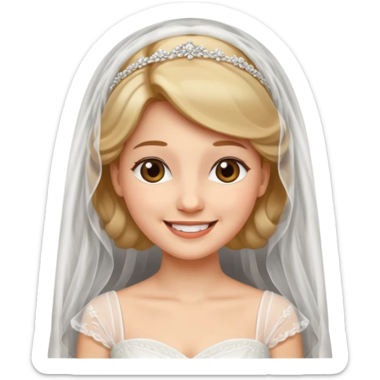 Bride sticker
