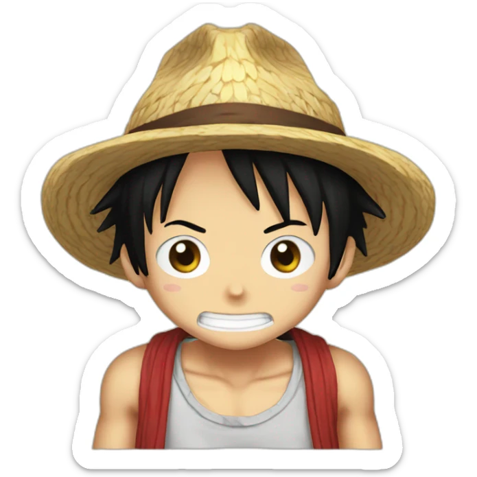 Luffy l sticker