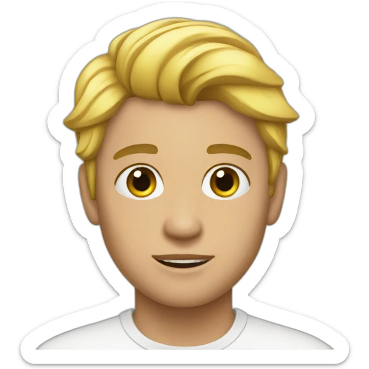 clean aesthetic sticker