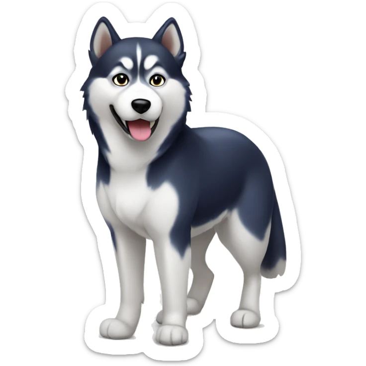 husky sticker