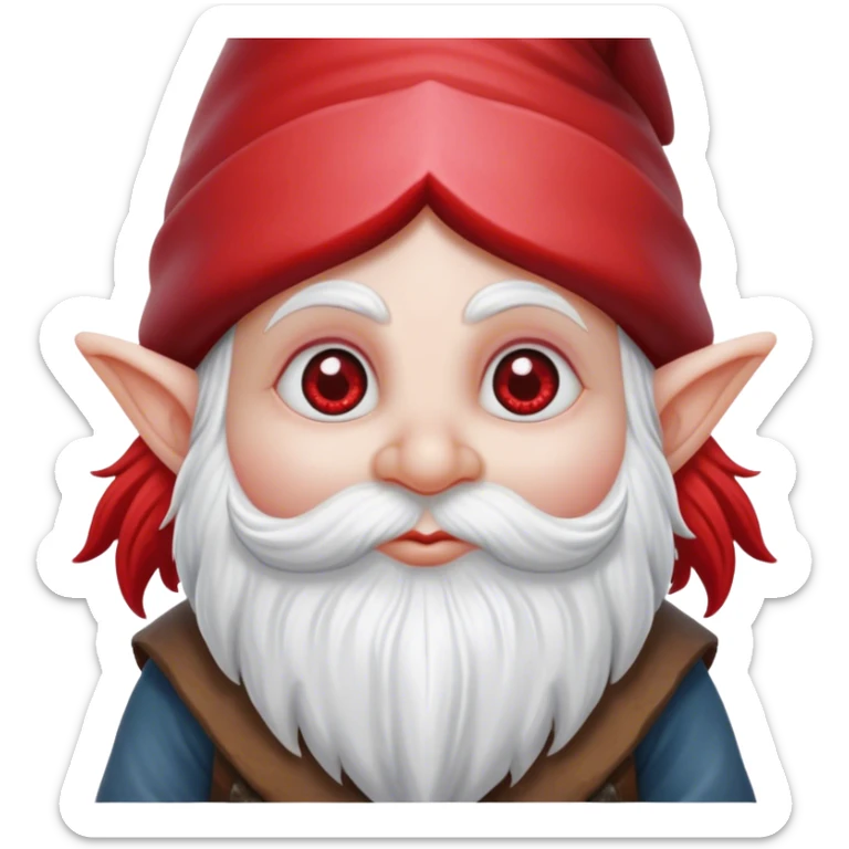 Cinematic 32k HD, Extremely detailed image of a Valentine’s Day Gnome, each hair, eye, and hand is shown in stunning detail as though captured in a timeless photograph, rich textures, visually rich, so lifelike that it feels like it could leap off the page at any moment sticker