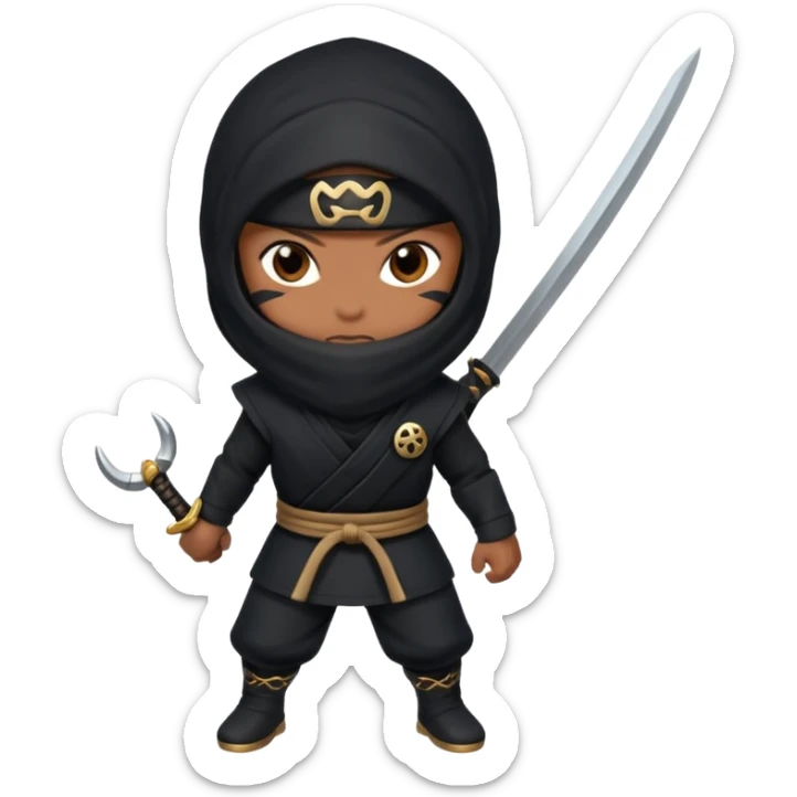 Ninja ahora que cada uno tenga un signo zodical pero el simbolo zodical debe ser visible  sticker