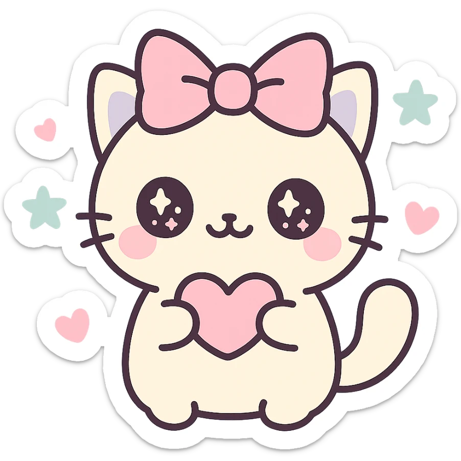 Blackpink in pastel goth style, soft colors with dark accents, cute yet edgy sticker