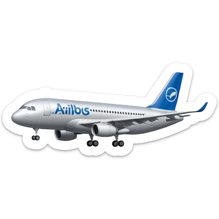 and now i want a Airbus A318 with no livery not even a airbus text and the tail logo but just a plane sticker