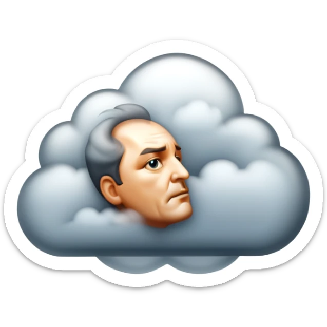 Smoking away sticker