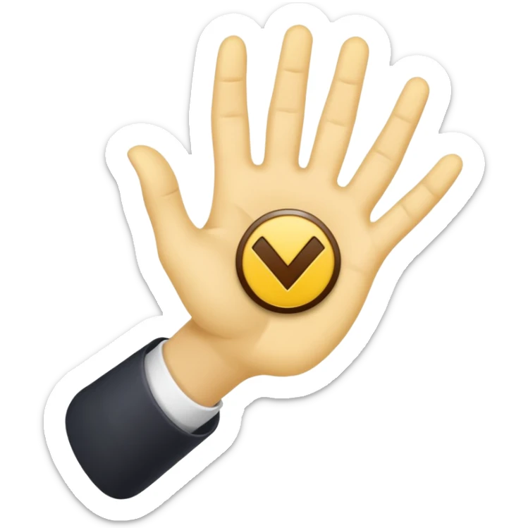 Please create the famous YVL handing used by playboicarti in a yellow skin tone sticker