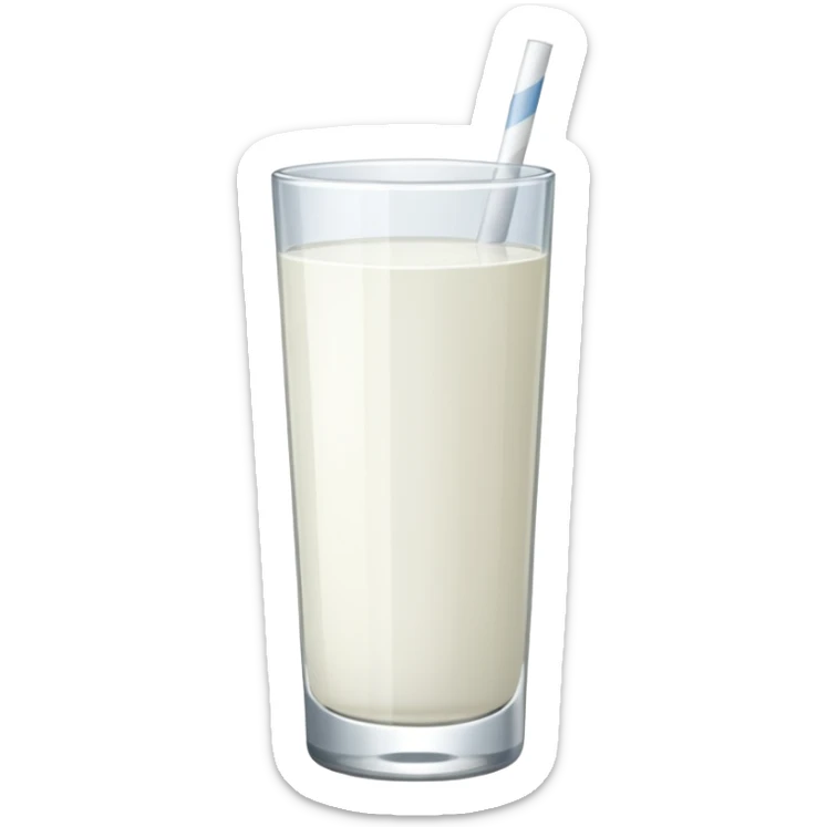 Full glass of raki, the drink is white, the glass is thin and tall, photo realistic,The glass should not expand upwards, should be flat, and should contain nothing but raki. sticker