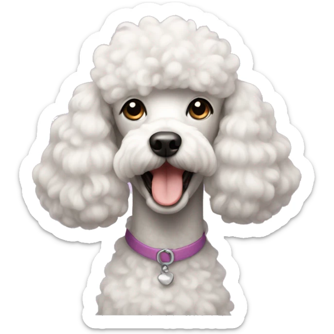 Poodle  sticker