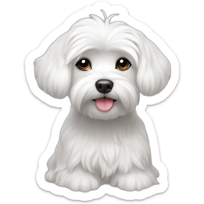 beautiful-Maltese sticker