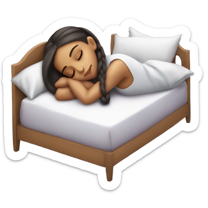 Ariana Grande sleeping sticker