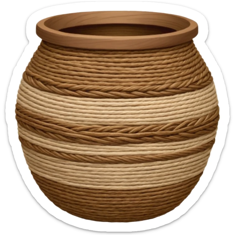 Artesanías con hilo del chaguar  sticker