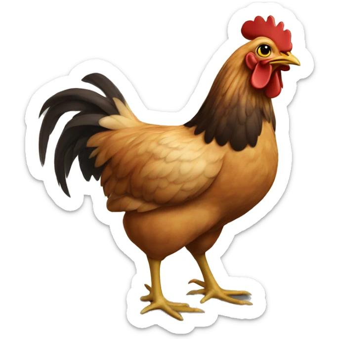 chicken sticker