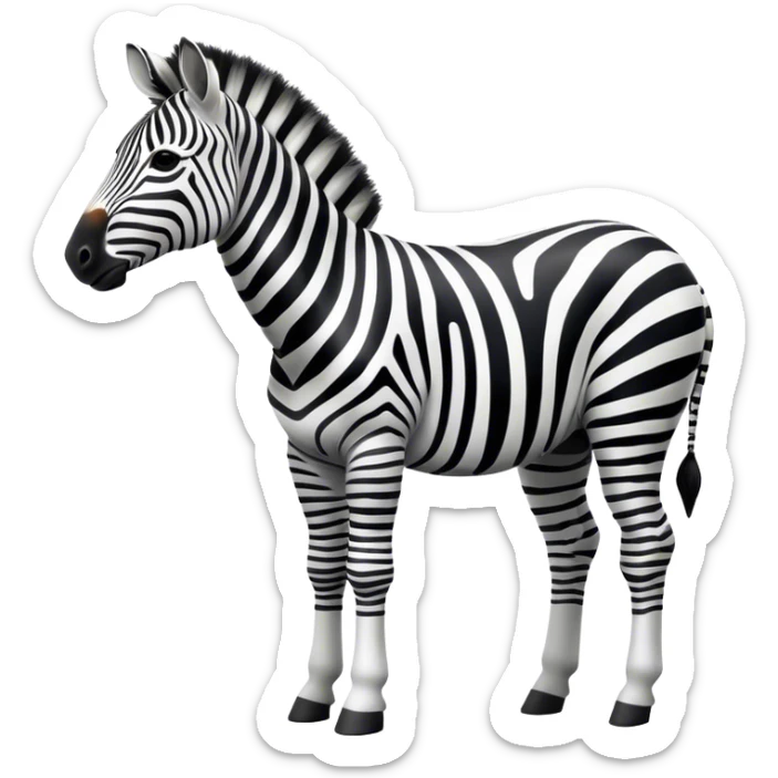 Zebra  sticker
