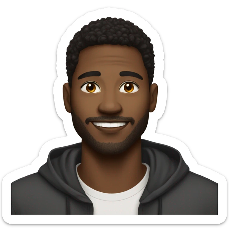 Portrait, American Male, Gay, Deep voice	23	Black	Handsome features, soulful brown eyes, infectious smile	Aspiring musician sticker