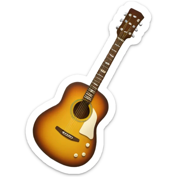 guitar sticker