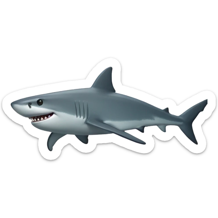 shark sticker