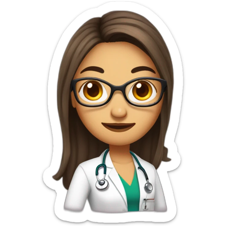 The character must wear DOCTOR dress and Saree. The background of the image is a social media profile page with a user name "Dr. RUMPA" sticker