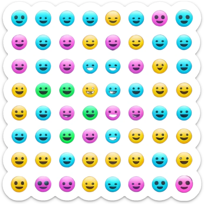 A vibrant collection of emoji packs featuring glowing neon lights, futuristic cityscapes, and cosmic elements, perfect for digital art enthusiasts. sticker