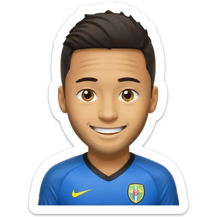 haz un emoji de neymar jr que lo pueda copiar y pegar como los normales sticker