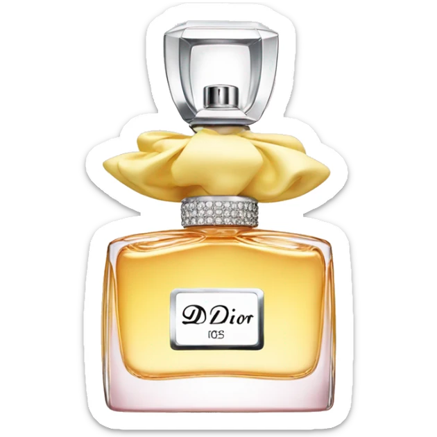 Miss dior perfume sticker
