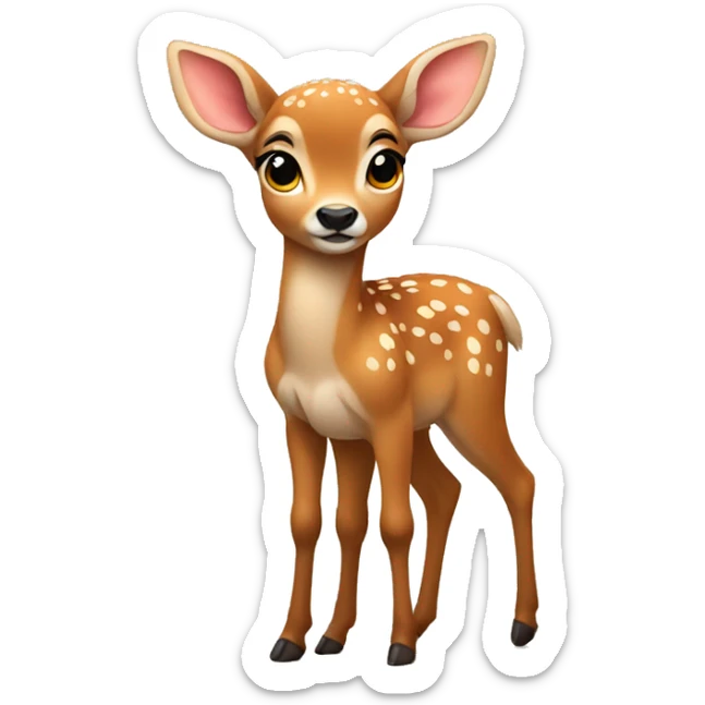 fawn sticker