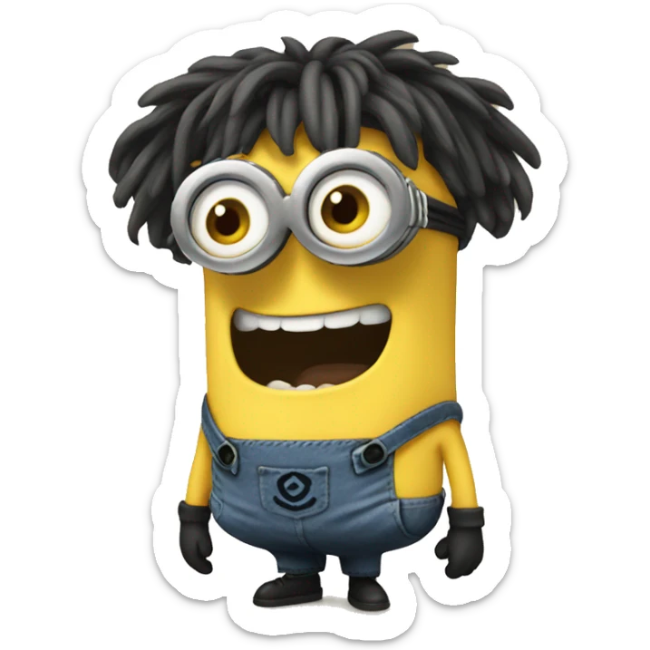 Minion sticker