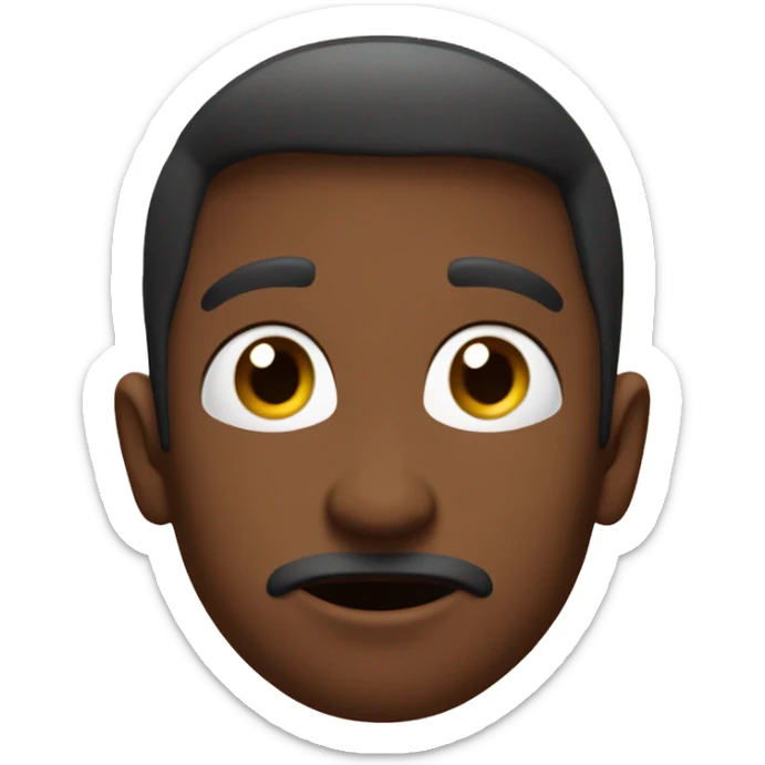 I want a emoji that can describe the feeling of being awkward in a place but you need to kind hide it  sticker