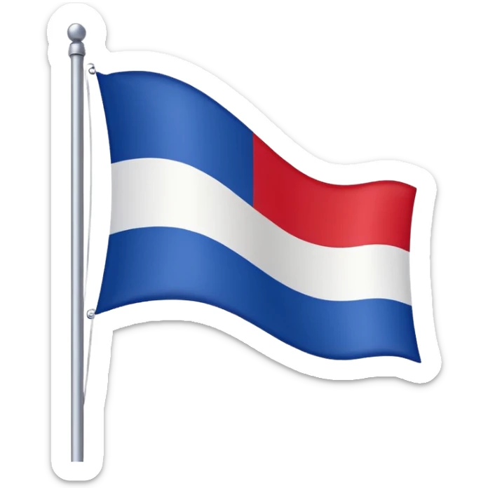 the french flag only filling the entire emoji, not a single other thing sticker