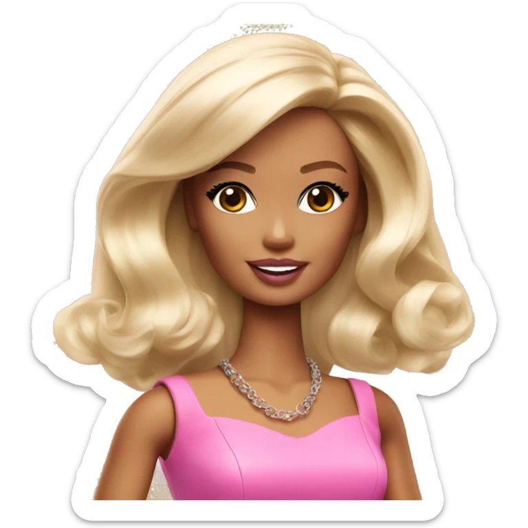 barbie  sticker