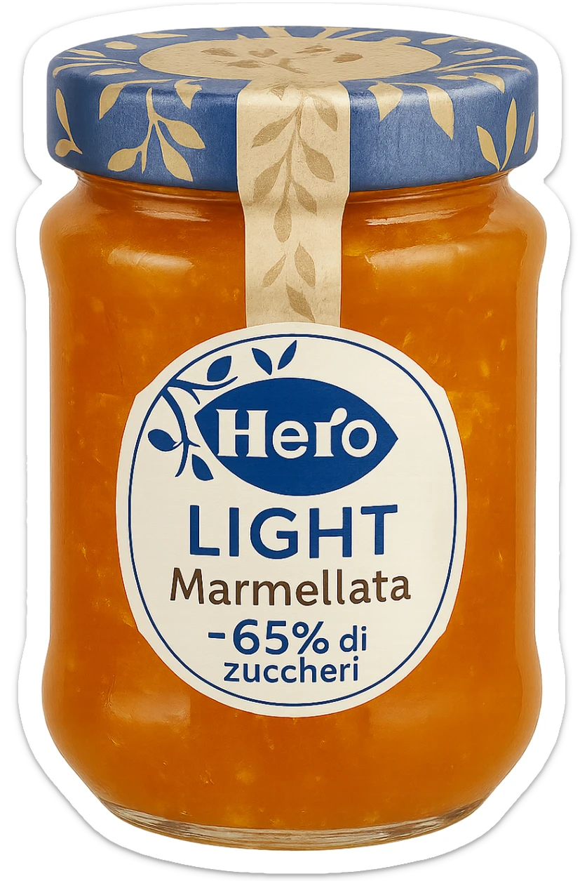Marmellata Hero Light sticker