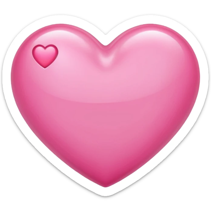 I want all pink emoji which are cute for girlie photo sticker