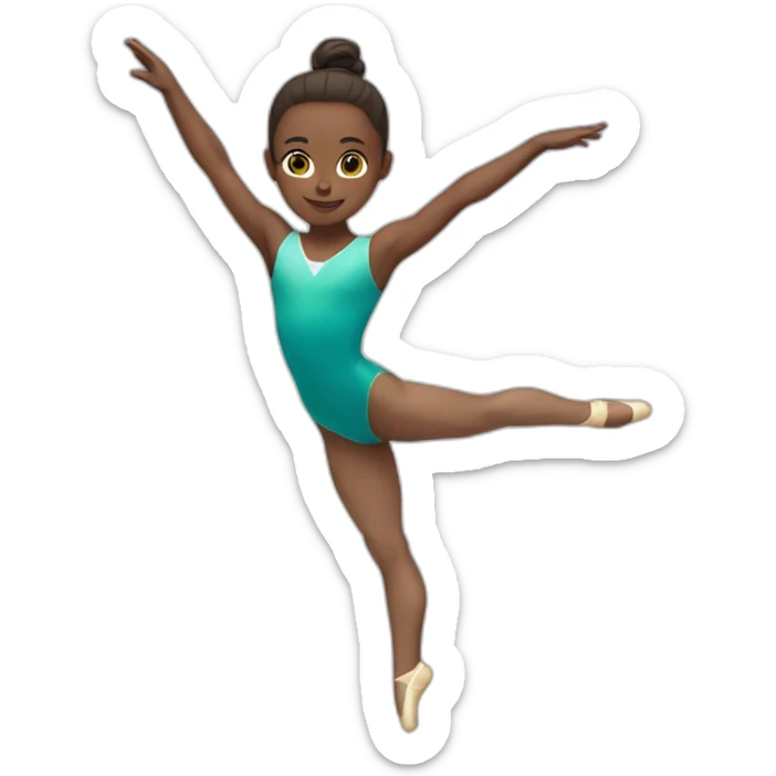 gymnastics sticker