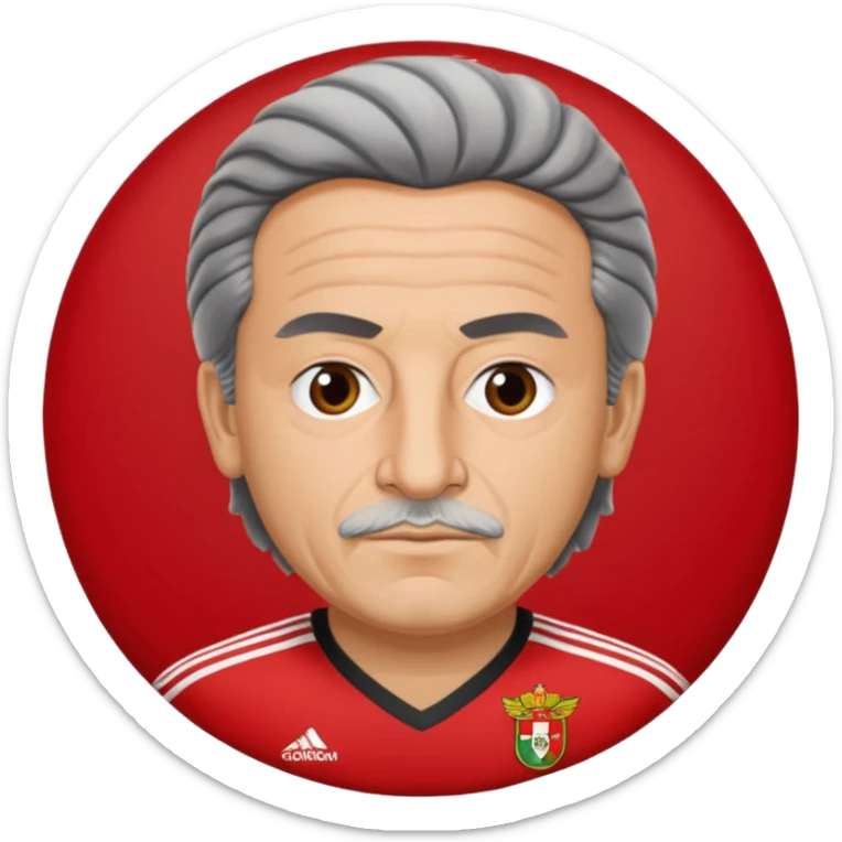 Luís Filipe Vieira, former president of the Portuguese football club Benfica sticker