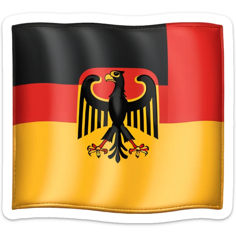 Gib mir die Flagge aus dem Jahr von 1871 bis 1919 (Deutsches Kaiserreich) sticker