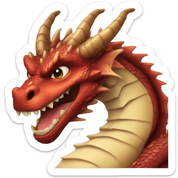 Dragon sticker