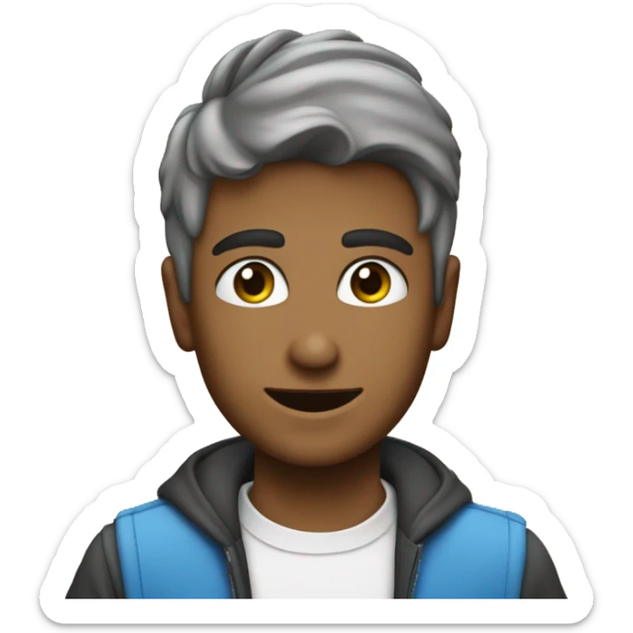 Un ragazzo di nome Matteo che matiene un cartello con la scrita gay sticker