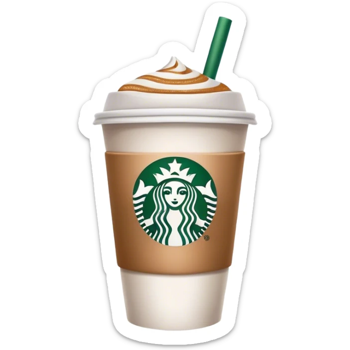 Starbucks sticker