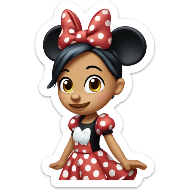 Minnie mouse sticker