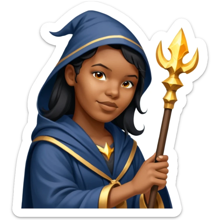 Stormcaller Wizard sticker