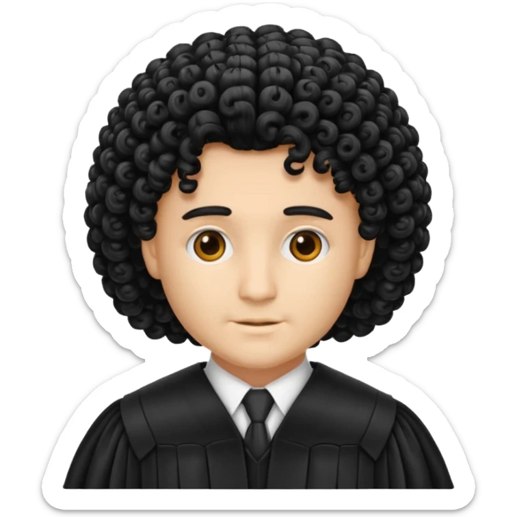 Courtroom Items, Judge’s Wig – traditional courtroom attire

 sticker