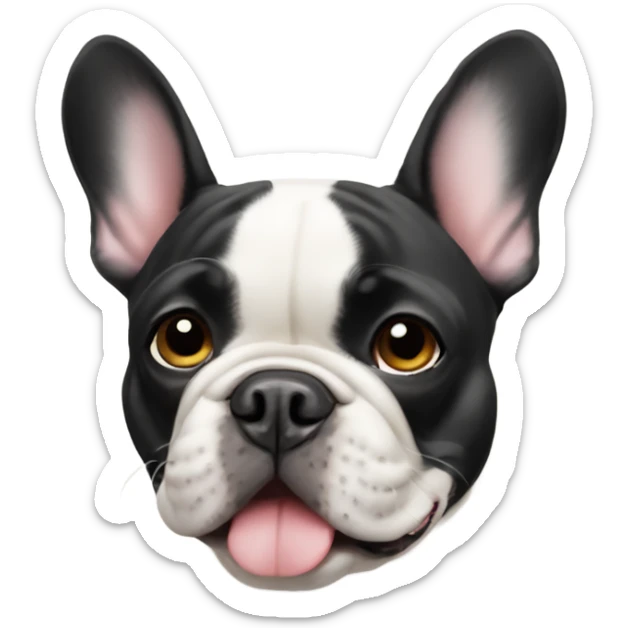 French bulldog  sticker