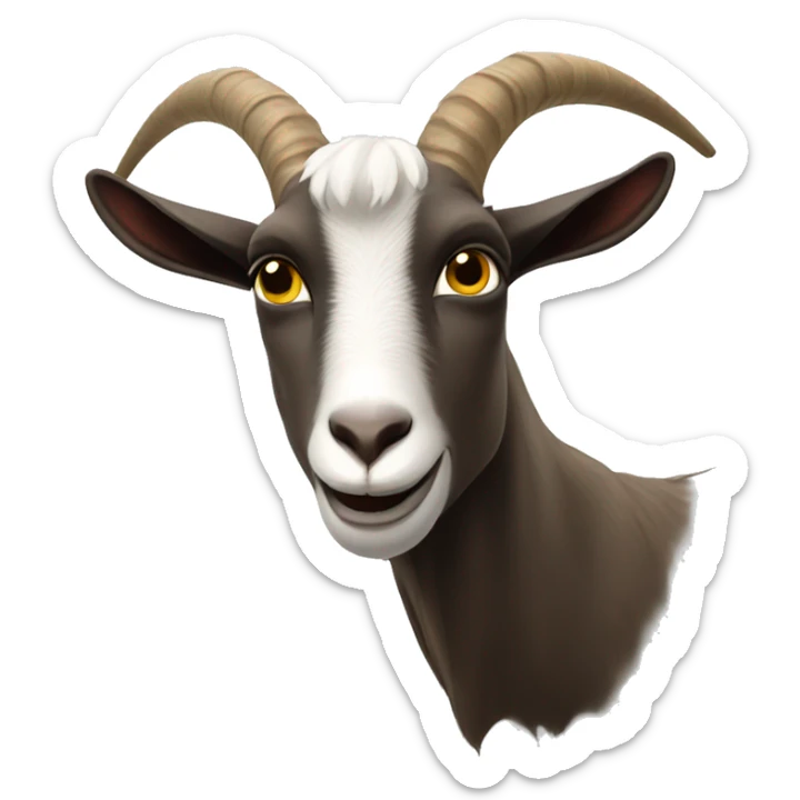 GOAT goat sticker