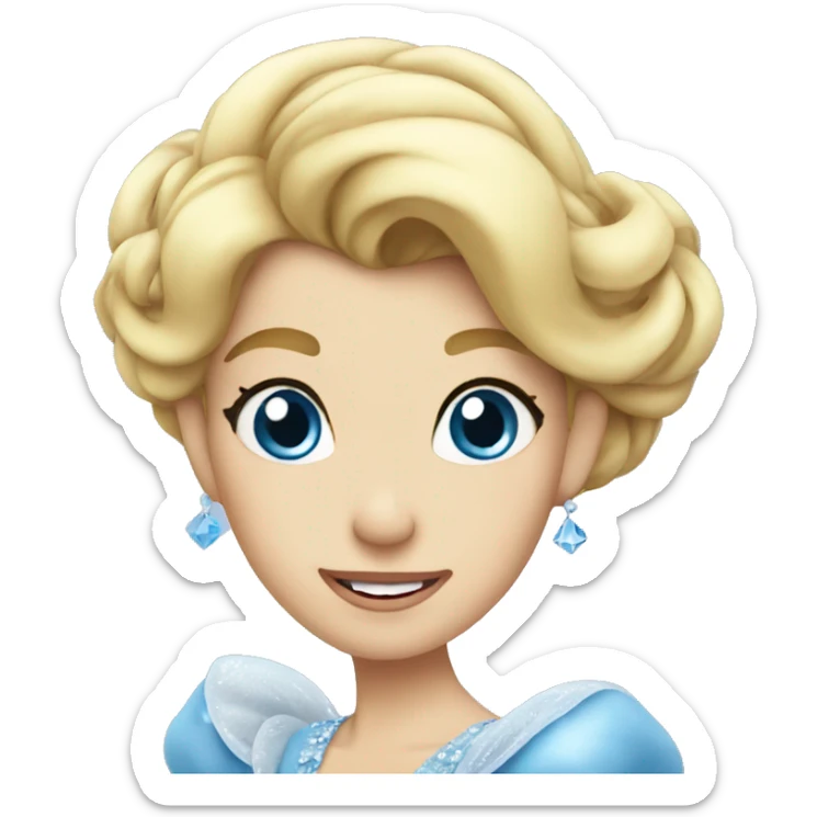 Cinderella  sticker