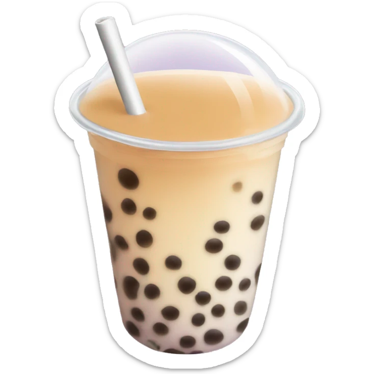 bubble tea sticker