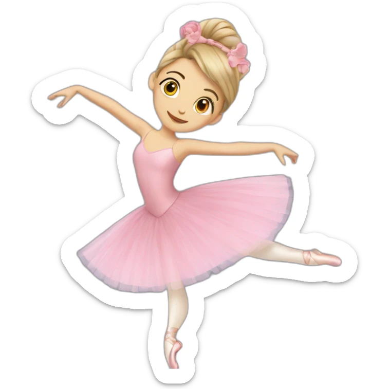 Ballet sticker
