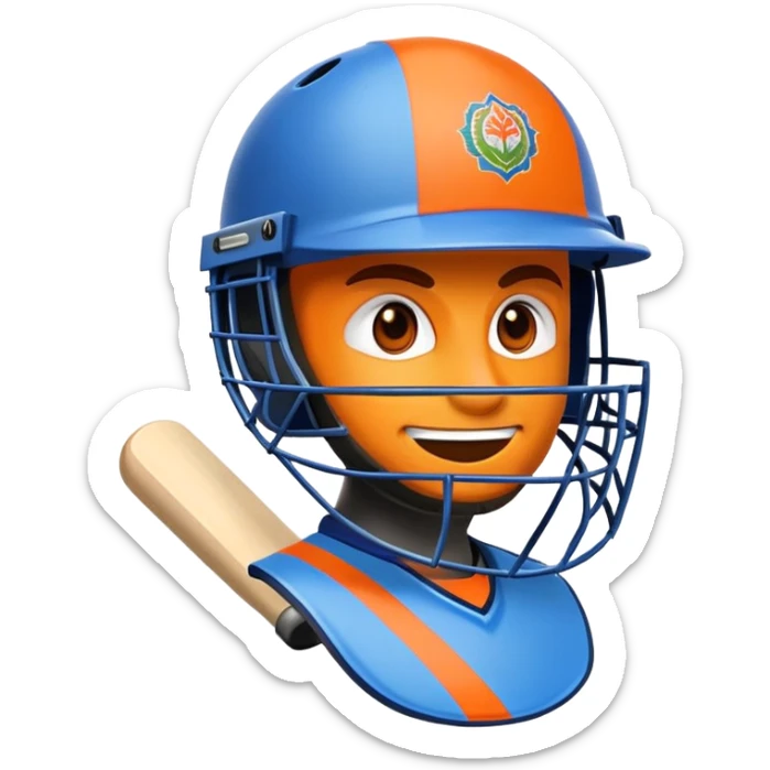 generate an emoji of an ipl team gujarat titans  sticker