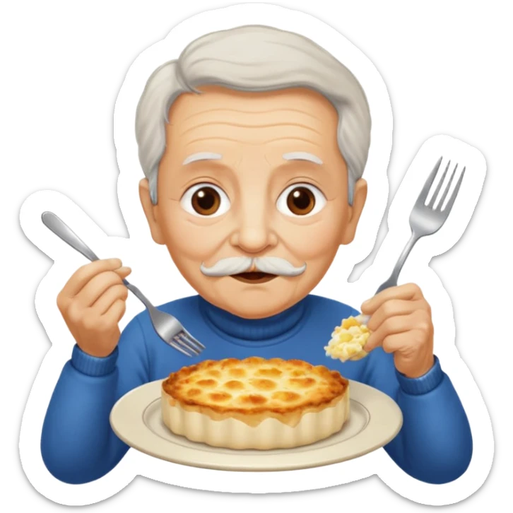 Hachis Parmentier 78 years old sticker