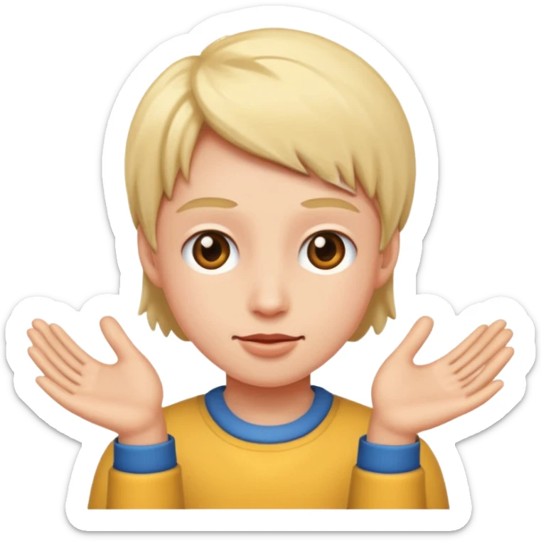 Playing with self  sticker